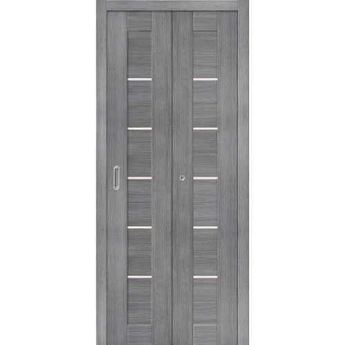 Saliekamās durvis PORTA 22 ar stiklu