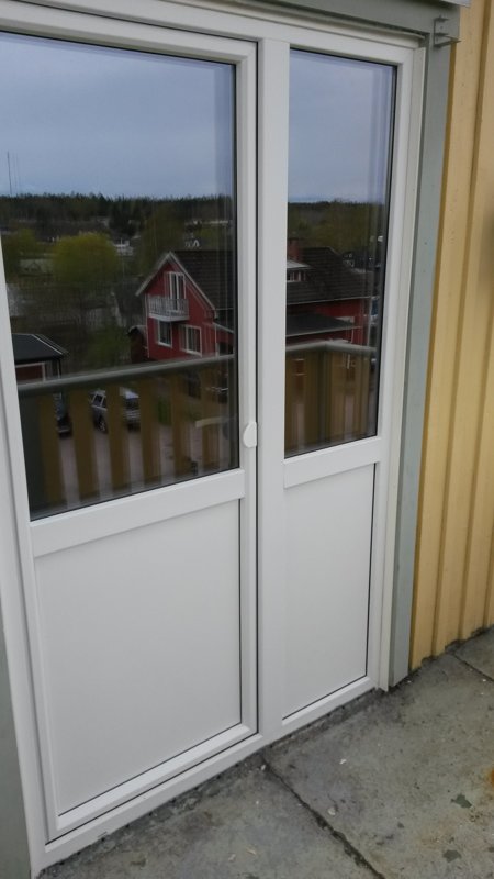 PVC veramas un bīdāmas durvis uz pasūtījuma